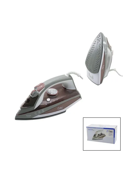 Fakir Sprıng ( Dusty Rose = Tozlu Gül ) Buharlı Ütü Seramik Taban 2600w ( Buhar 30-120gr)*6