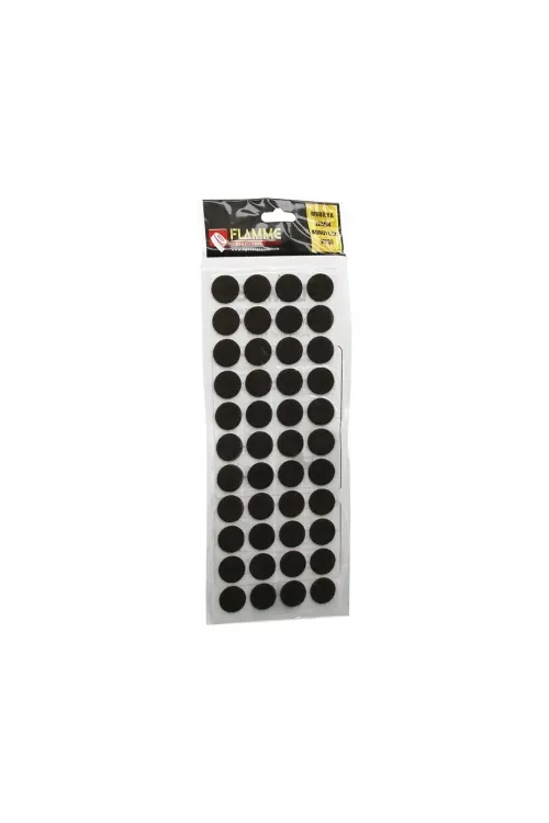Flamme ( 21mm ) ( Yuvarlak ) Yapışkan Keçe*25x36