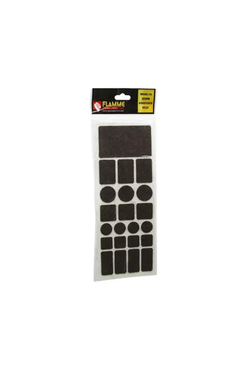 Flamme Karışık Yapışkan Keçe*25x36