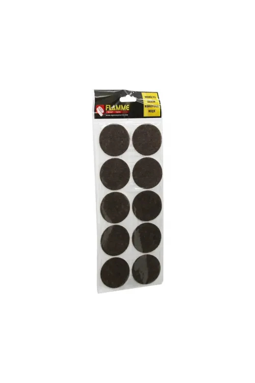Flamme Wiess 45mm Yuvarlak Yapışkan Keçe*25x36