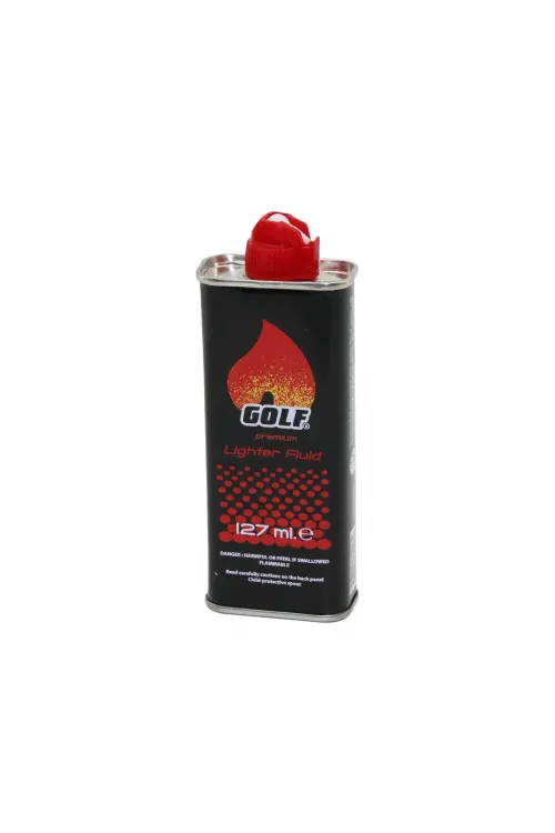 Golf Premium Lighter Fluid ( Benzin ) ( 127ml ) ( Metal Teneke Ambalaj )*24x4
