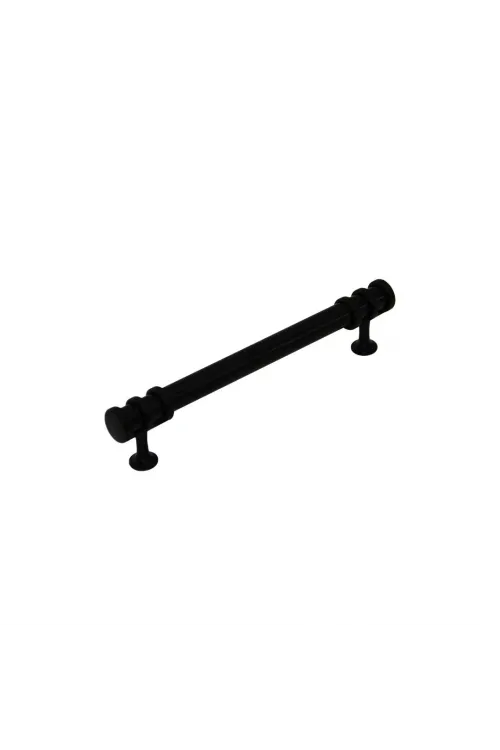 İbico-944 ( 12.8cm ) ( Yüzük Siyah & Kulp Siyah ) Boru Çekmece Kulp*10x5
