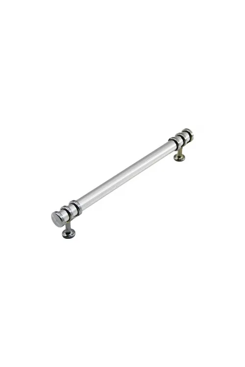 İbico-947 ( 12.8cm ) ( Yüzük Krom & Kulp Krom ) Boru Çekmece Kulp*10x5