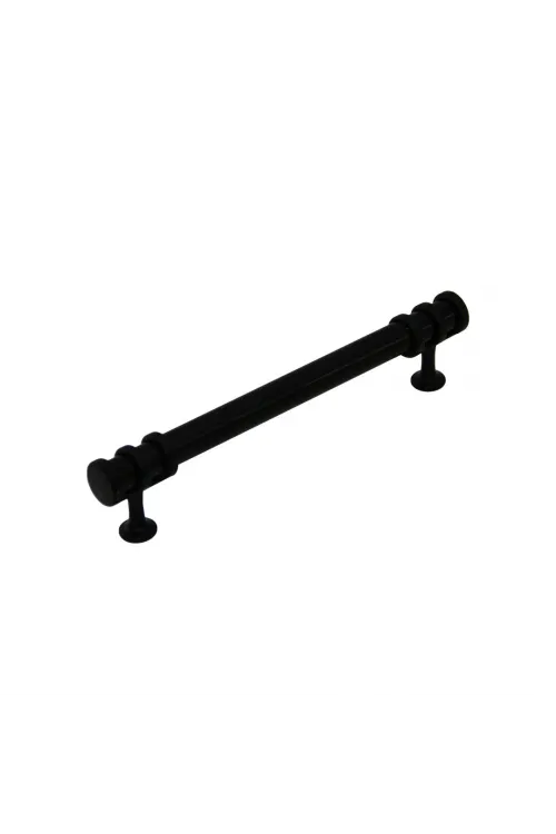 İbico-952 ( 16cm ) ( Yüzük Siyah & Kulp Siyah ) Boru Çekmece Kulp*10x5