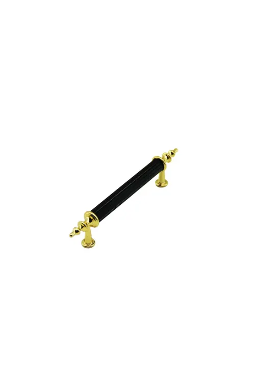 İbico-957 ( 9.6cm ) ( Zirve ) ( Siyah & Altın ) Boru Kulp*10x5