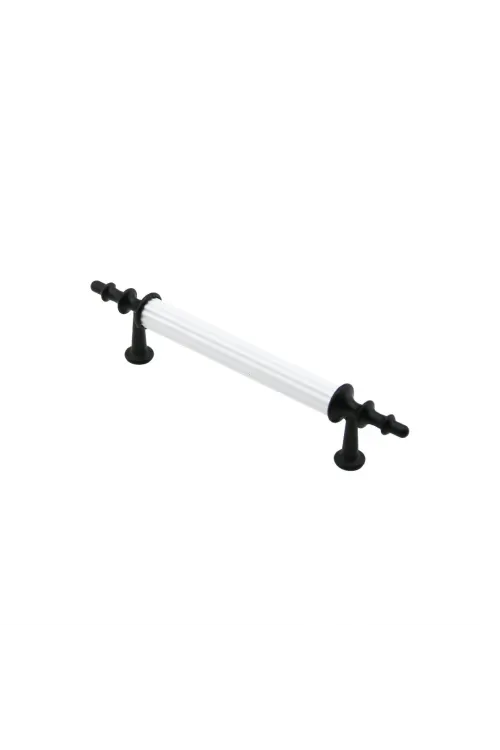 İbico-973 ( 9.6cm ) ( Beyaz & Siyah ) Boru Kulp*10x5