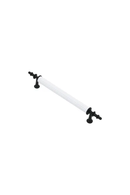 İbico-975 ( 12.8cm ) ( Siyah & Beyaz ) Boru Kulp*10x5