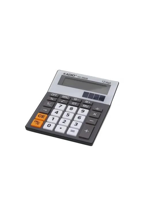Kadıo Kd-3860b ( 12 Haneli ) Elektronik Hesap Makinesi*150