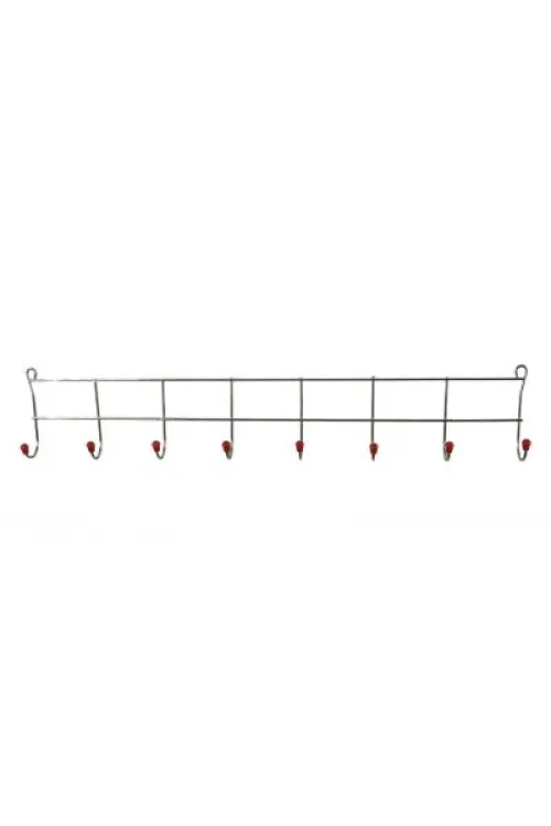 Kral Kr-04 Metal 8 Kollu Düz Duvar Askısı *12x12