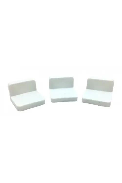 Made (ddae1) Plastik Dolap Askı Elemanı Beyaz*25x10