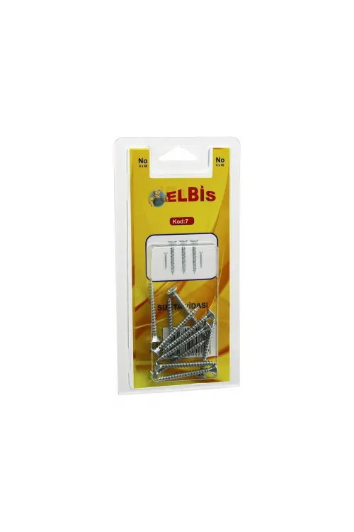 Medalyan Dl-34 ( 4x40 ) Dübelli Vida ( Dubel=no-7 ) ( 10pcs )*12x10