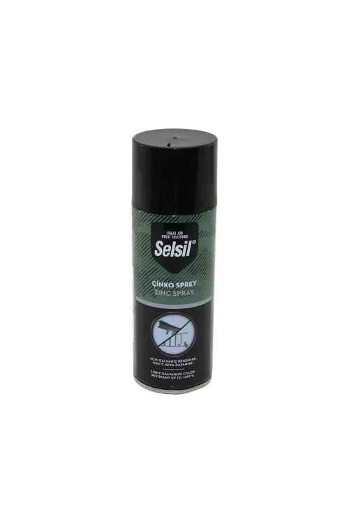 Selsil Tab-442 ( Çinko=açık Galvaniz Renk ) Sprey Boya ( 400ml )*24