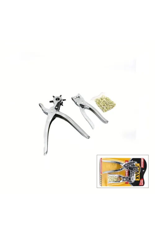 Vıskınng Dk-010 ( 2pcs ) Kemer Delme & Perçin Pense*60