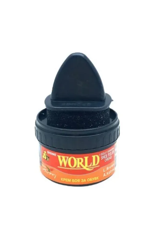 World ( 55ml ) ( Açık Kahve ) Lıght Brown Ayakkabı Boyası*12x16