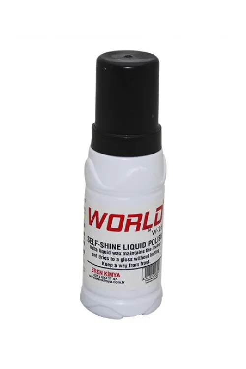 World W-26 ( Deri ) ( Siyah ) Sıvı Likit Boya Specıal Paınt For Leathers 100ml*12x8