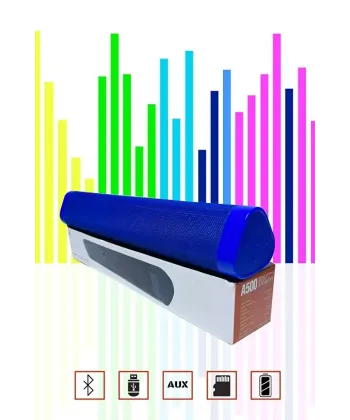 Bluetooth 5.0 Hoparlör Model A500 | Güçlü Bas ve Harika Sese Sahip Kablosuz Bluetooth Hoparlör
