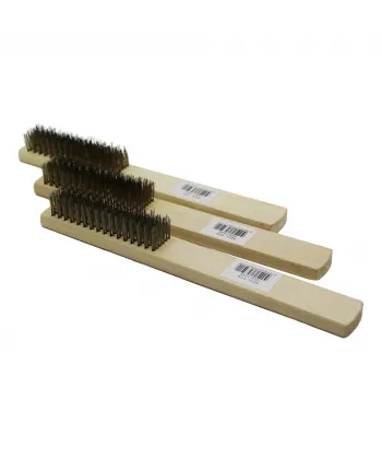 Dmax Dmx-4247 ( Ahşap Saplı ) Tel Fırça*12x30