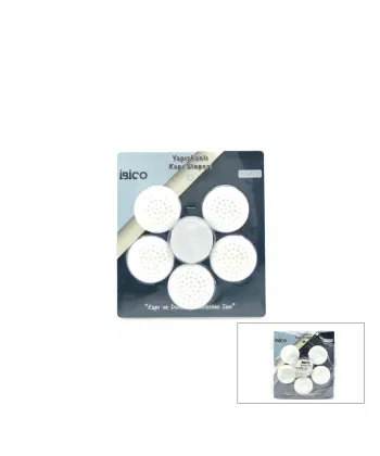 Egonex İBİCO İ22-364 ( 5PCS ) SİLİKON KAPI PENCERE STOPERİ ( YAPIŞKANLI )*10X20