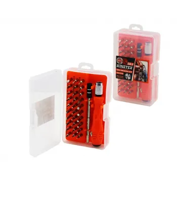 Egonex KINETEX KTX-3150 ( 32İN1 ) TORNAVİDA BİTS UÇ SETİ ( 30PCS UÇ + 1-KALEM MODEL T.VİDA SAPI + 1-UZATMA ADAPTÖRÜ )*20X6