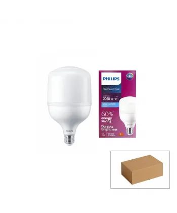 Egonex Phılıps Truefırce ( 20w ) Mini Torch Led Bulb Ampul ( Beyaz & 6500k ) ( E27 ) ( 2050 Lümen )*6=k