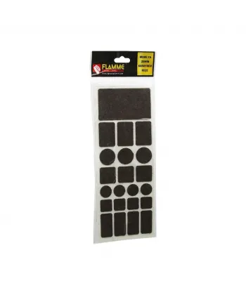 Flamme Karışık Yapışkan Keçe*25x36