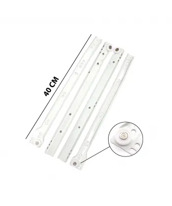 Flore Ersa Er-393 ( 40cm ) ( 2pcs Takım ) Çekmece Rayı*25=k