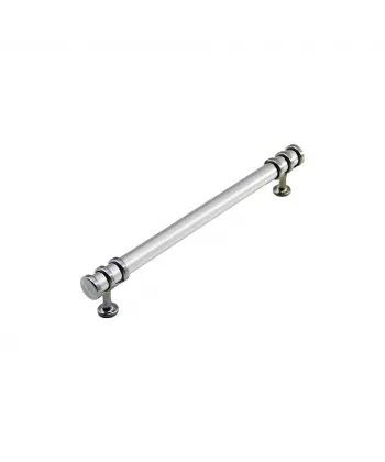 İbico-947 ( 12.8cm ) ( Yüzük Krom & Kulp Krom ) Boru Çekmece Kulp*10x5