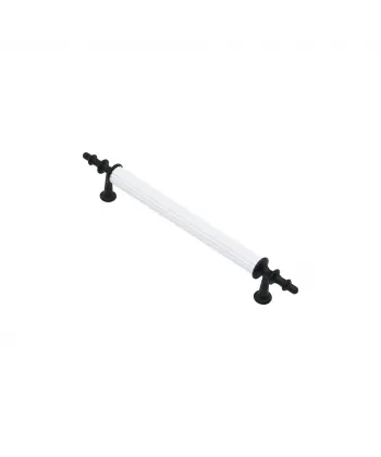 İbico-975 ( 12.8cm ) ( Siyah & Beyaz ) Boru Kulp*10x5
