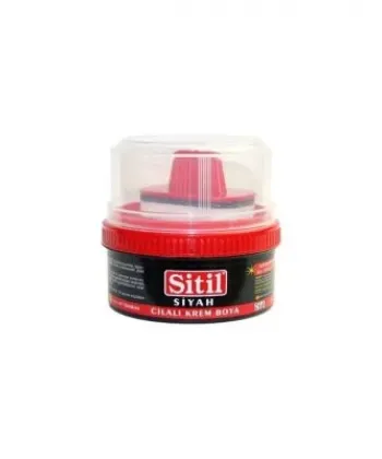 Sitil ( 175ml & Siyah ) Krem Ayakkabı Boyası*12x4