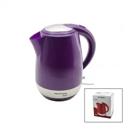 Awox (mürdüm) Solid Kettle Su Isıtıcı (1.7lt) (2000w) (su Gösterge) (360° Gövde=krom Kaplı Taban) (gizli Rezistans)*16