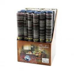 Bamboo Yakut-10622 ( Plastik & Dikdörtgen ) Amerikan Servis Altı Mix*30x8