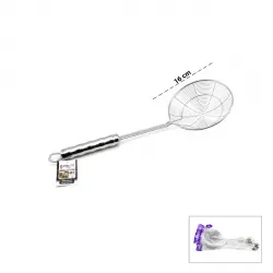 Baysa-249 Staınless ( 16cm ) ( Saplı ) Metal Kevgir*10x24