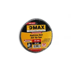 B.h.d Bhd-00468 ( 25mm X 10mt ) ( Kaydırmaz ) ( Siyah ) Bant*72