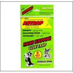 Brofar Astrap ( 2pcs ) Fare Yapışkanlı Kağıt Kapan*12x8