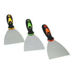 Dmax Dmx-4193 ( 100mm ) Metal Spatula Fiber Saplı*12x20