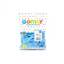 Egonex Gemar Gm-90-09 ( İç Mekan & Açık Mavi ) Balon ( 10 & 26cm & 100pcs )*1x100