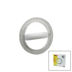 Egonex NİSALUCE EAMP-059/1 ( MİKA KRİSTAL ) ( SİMİT MODEL ) LED AMPUL ( 36W ) ( E27 ) ( 3 RENK=6500K ) ( 2700 LUMEN )*32