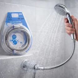 Egonex TUDOR TH-204 ( 150 CM UZUNLUK ) VAKUMLU YAYLU DUŞ HORTUM*50