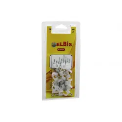 Elbis-31 No-2 Çelik Çivili Kroşe *12x24