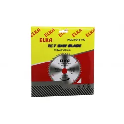 Elka 0048-190 ( 190 X 40t X 30mm ) ( Ağaç ) Sunta Kesici Disk*120