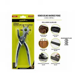 Emg Group Hrd-79 ( 6 Diş ) ( Metal ) Kemer Delme Makinesi Pense*60