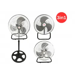 Fiev Fsv18 (18) 45 Cm 130 W 230 V Monofaze 3in1 Ayaklı-duvar-masa Tipi Vantilatör