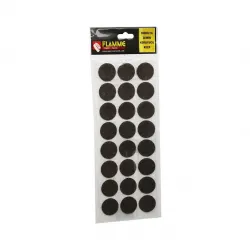 Flamme ( 29mm ) ( Yuvarlak ) Yapışkan Keçe*25x36