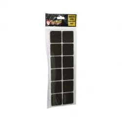 Flamme 38mmx38mm Kare Yapışkan Keçe*25x36