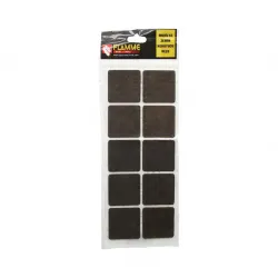 Flamme ( 45mmx45mm ) ( Kare ) Yapışkan Keçe*25x36