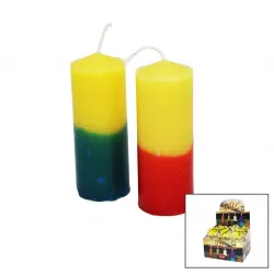Gül Candles-101 ( Taraftar Mum ) Takoz Mum*20x12