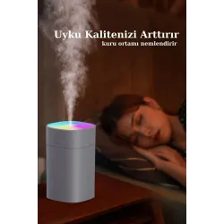 H2o Humidifier 400 Ml Ulrasonik Hava Nemlendirici
