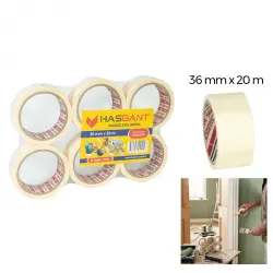 Hasbant Has-0059 ( 36mm X 20mt ) Maskeleme Bantı*6x8