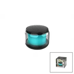 Hasuba Hs-83 (l59) (kavanoz Modeli & Mika Gövde) Bluetooth Wireless (mini) Hoparlör Speaker (usb Şarjlı & Işıklı) (5w)*100