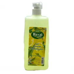 Hayat ( Pompalı Sprey ) ( 1lt ) ( Limon ) Kolonya*12=k